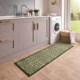 Marvel Printed Arts and Crafts Floral Washable Mat - thumbnail 1