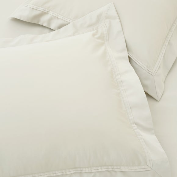 Dorma Luxurious & Silky 500 Thread Count 100% Cotton Sateen Oxford Pillowcase - image 1