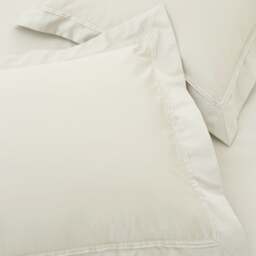 Dorma Luxurious & Silky 500 Thread Count 100% Cotton Sateen Oxford Pillowcase - thumbnail 1