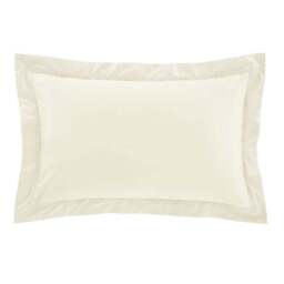 Dorma Luxurious & Silky 500 Thread Count 100% Cotton Sateen Oxford Pillowcase - thumbnail 4