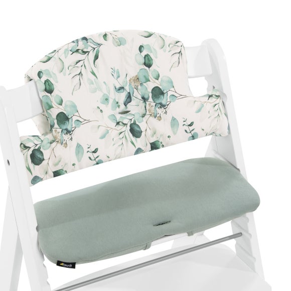 Hauck Alpha Highchair Pad, Leaves Print - image 1