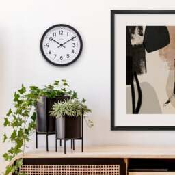 Acctim Elstow Retro Quartz Wall Clock - thumbnail 1