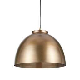 Return - Pacific Lifestyle Harlem Adjustable Pendant Light, Antique Brass - thumbnail 5