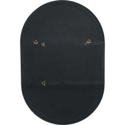 Slim Frame Lozenge Wall Mirror - thumbnail 2