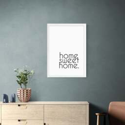 East End Prints Home Sweet Home Framed Print - thumbnail 1