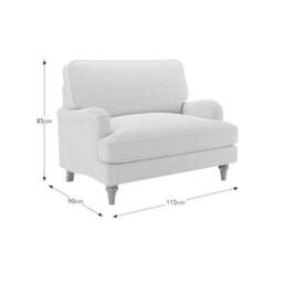 Beatrice II Boucle Snuggle Chair - thumbnail 6