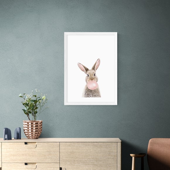 East End Prints Bubble Gum Bunny Print by Sisi and Seb - image 1