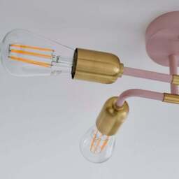 Kacy 4 Light Flush Ceiling Light - thumbnail 3