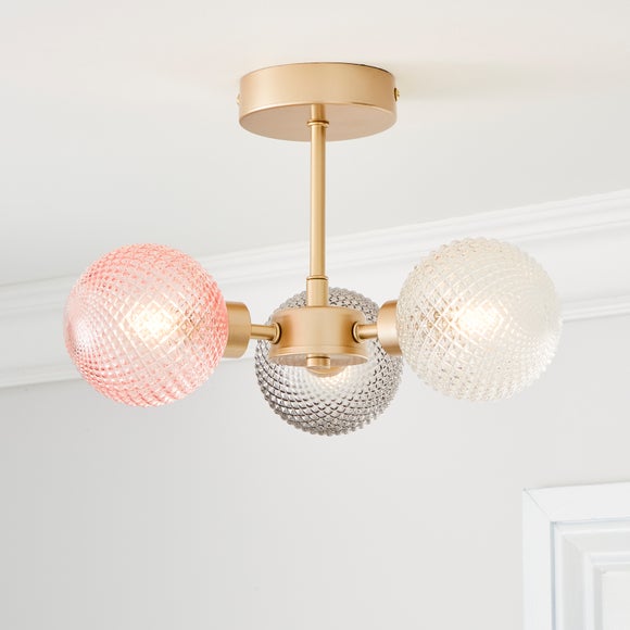 Elodie 3 Light Semi Flush Ceiling Light - image 1