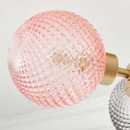 Elodie 3 Light Semi Flush Ceiling Light - thumbnail 3