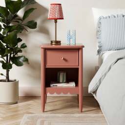 Remi 1 Drawer Bedside Table - thumbnail 1