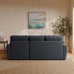 Milton Soft Chenille Corner Chaise Sofa - thumbnail 2