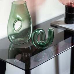 Brea Console Table, Glass - thumbnail 2