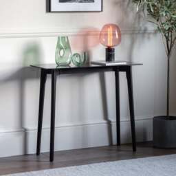 Brea Console Table, Glass - thumbnail 1