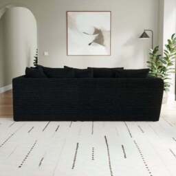 Blake Horizontal Jumbo Cord Corner Chaise Sofa - thumbnail 3