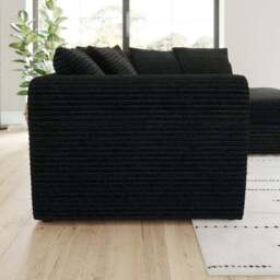 Blake Horizontal Jumbo Cord Corner Chaise Sofa - thumbnail 2