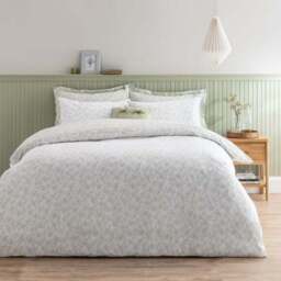 Bexley Floral Sage Duvet Cover and Pillowcase Set - thumbnail 3