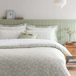 Bexley Floral Sage Duvet Cover and Pillowcase Set - thumbnail 2