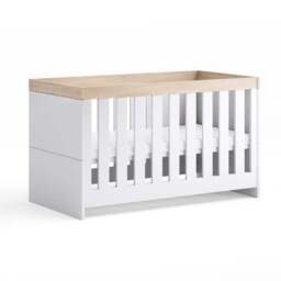 Little Acorns Burlington Cot Bed and 3 Drawer Chest Nursery Set - thumbnail 2