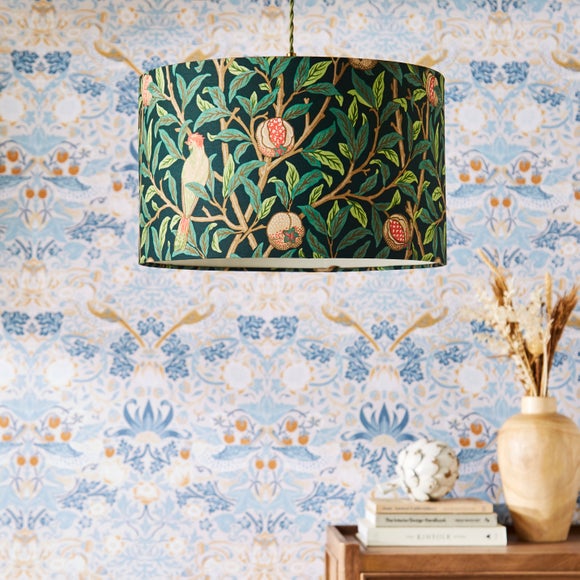 William Morris Bird Pomegranate Lamp Shade - image 1