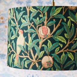William Morris Bird Pomegranate Lamp Shade - thumbnail 4