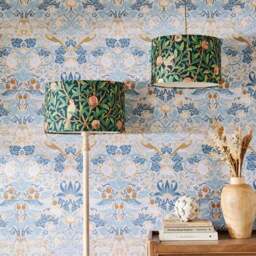 William Morris Bird Pomegranate Lamp Shade - thumbnail 2
