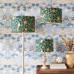 William Morris Bird Pomegranate Lamp Shade - thumbnail 6