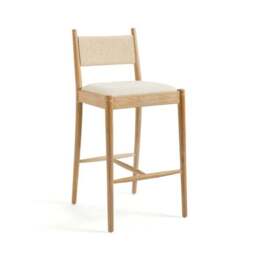 Nella Counter Height Bar Stool, Fabric - thumbnail 5