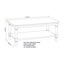 Chantilly Coffee Table - thumbnail 6