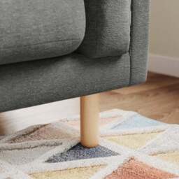 Newton Luxe Chenille Corner Chaise Sofa - thumbnail 5