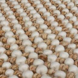 Jute Bobble Textured Chunky Rug - thumbnail 2