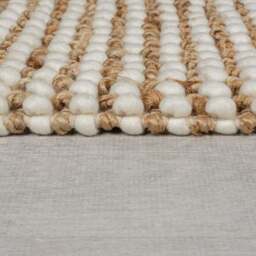 Jute Bobble Textured Chunky Rug - thumbnail 4