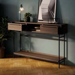 Bryant Extra Wide Console Table, Mango Wood Effect - thumbnail 2
