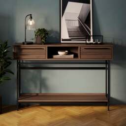 Bryant Extra Wide Console Table, Mango Wood Effect - thumbnail 1