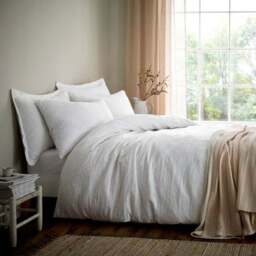 Geo Matalasse Jacquard 100% Cotton Duvet Cover & Pillowcase Set - thumbnail 6