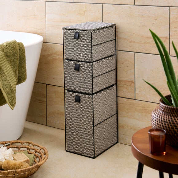 Global 3 Drawer Storage Tower - image 1