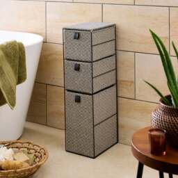 Global 3 Drawer Storage Tower
