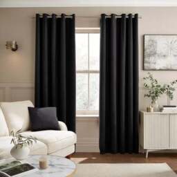 Luxe Velour Eyelet Curtains (Blackout Available) - thumbnail 2