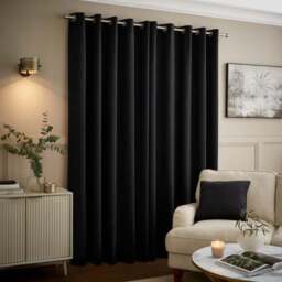 Luxe Velour Eyelet Curtains (Blackout Available) - thumbnail 4