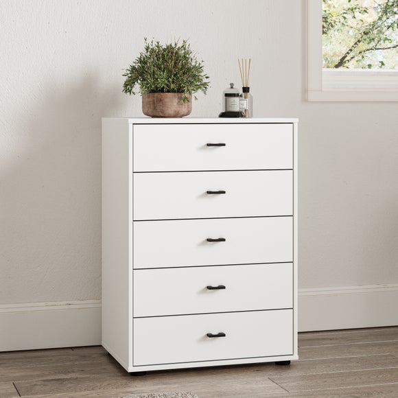 Wiemann Kahla Matt Small 5 Drawer Chest - image 1