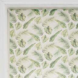 Voyager Green Leaf Moisture Resistant Daylight Roller Blind - thumbnail 5