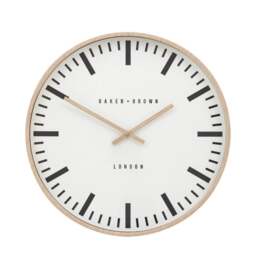 Cedar & Sage Longstone Round Wall Clock