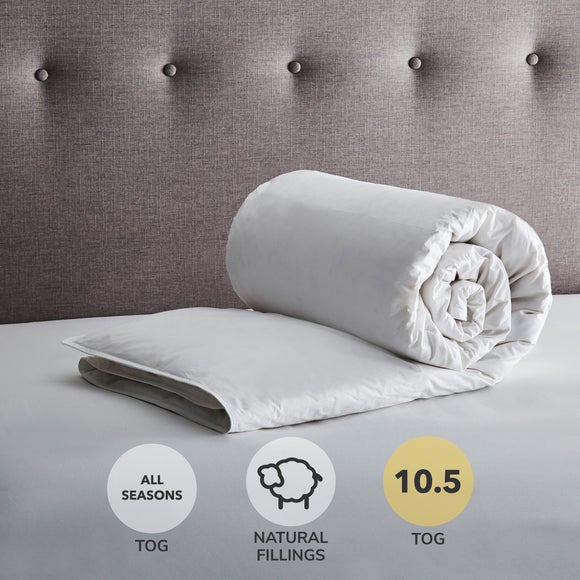 Fogarty Duck Feather and Down 10.5 Tog Duvet - image 1
