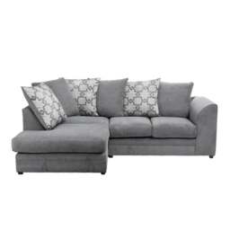 Washington Brushed Chenille Corner Sofa - thumbnail 1