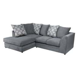 Washington Brushed Chenille Corner Sofa - thumbnail 2