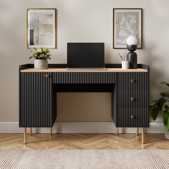 Georgi Standard 4 Drawer Desk - image 1