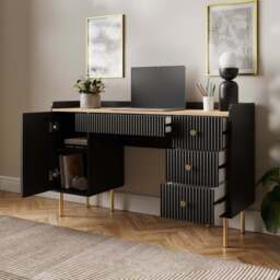 Georgi Standard 4 Drawer Desk - thumbnail 2