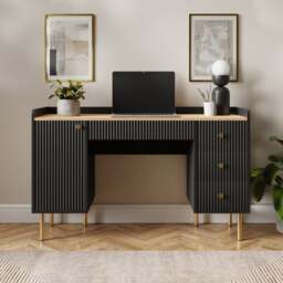 Georgi Standard 4 Drawer Desk - thumbnail 1