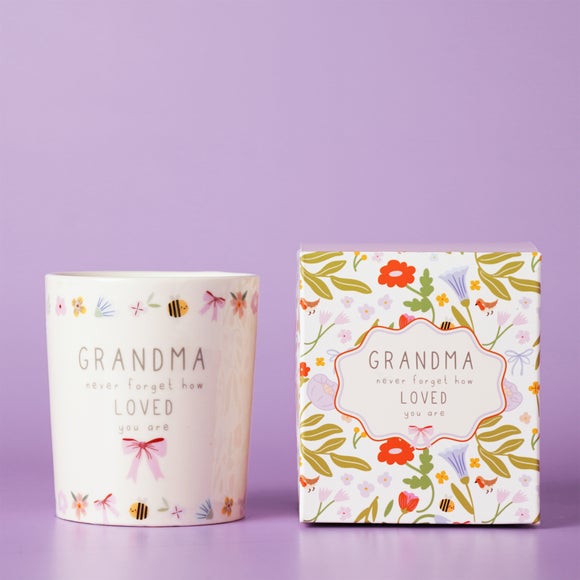 Love Life Grandma Lychee & Raspberry Ceramic Candle - image 1