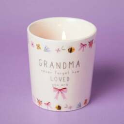 Love Life Grandma Lychee & Raspberry Ceramic Candle - thumbnail 3